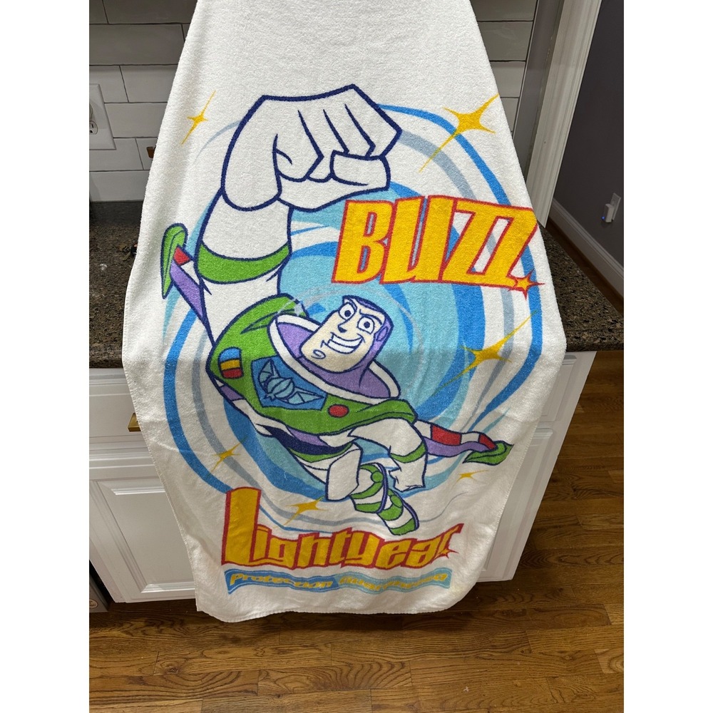 buzz lightyear beach/bath‎ towel